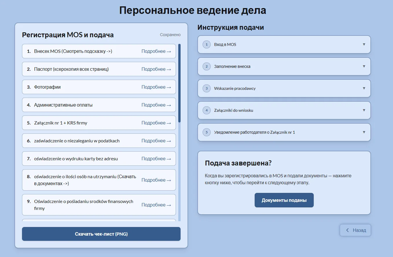 Pełne prowadzenie sprawy — po